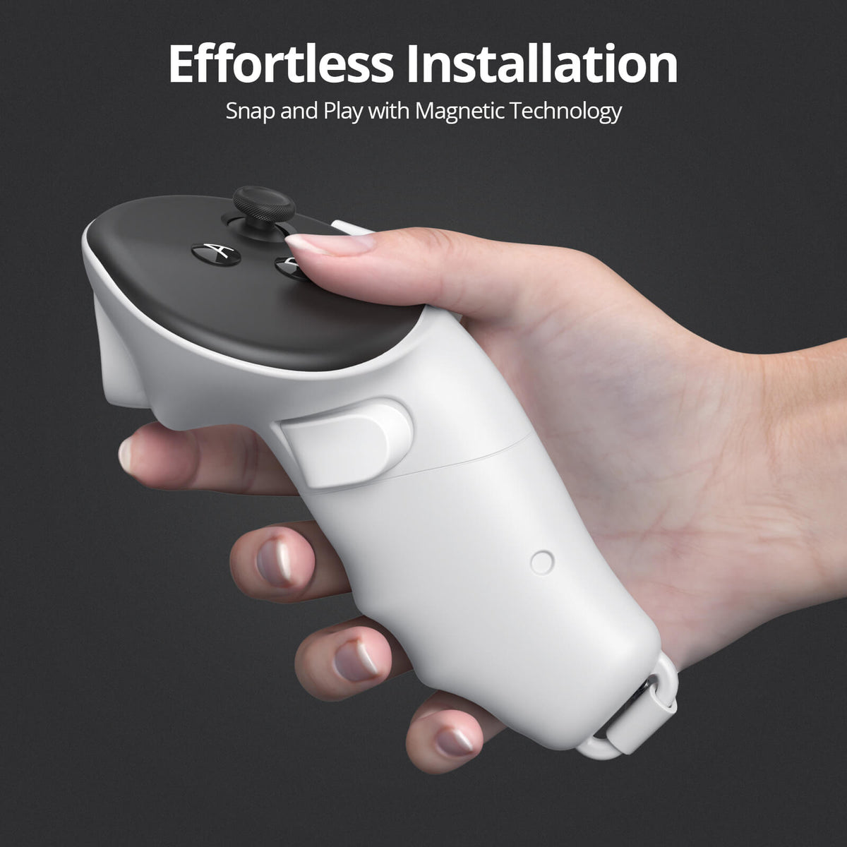 Quest 3 Magnetic Knuckle Grips: Ergonomic & Dock-Friendly Controller Grips