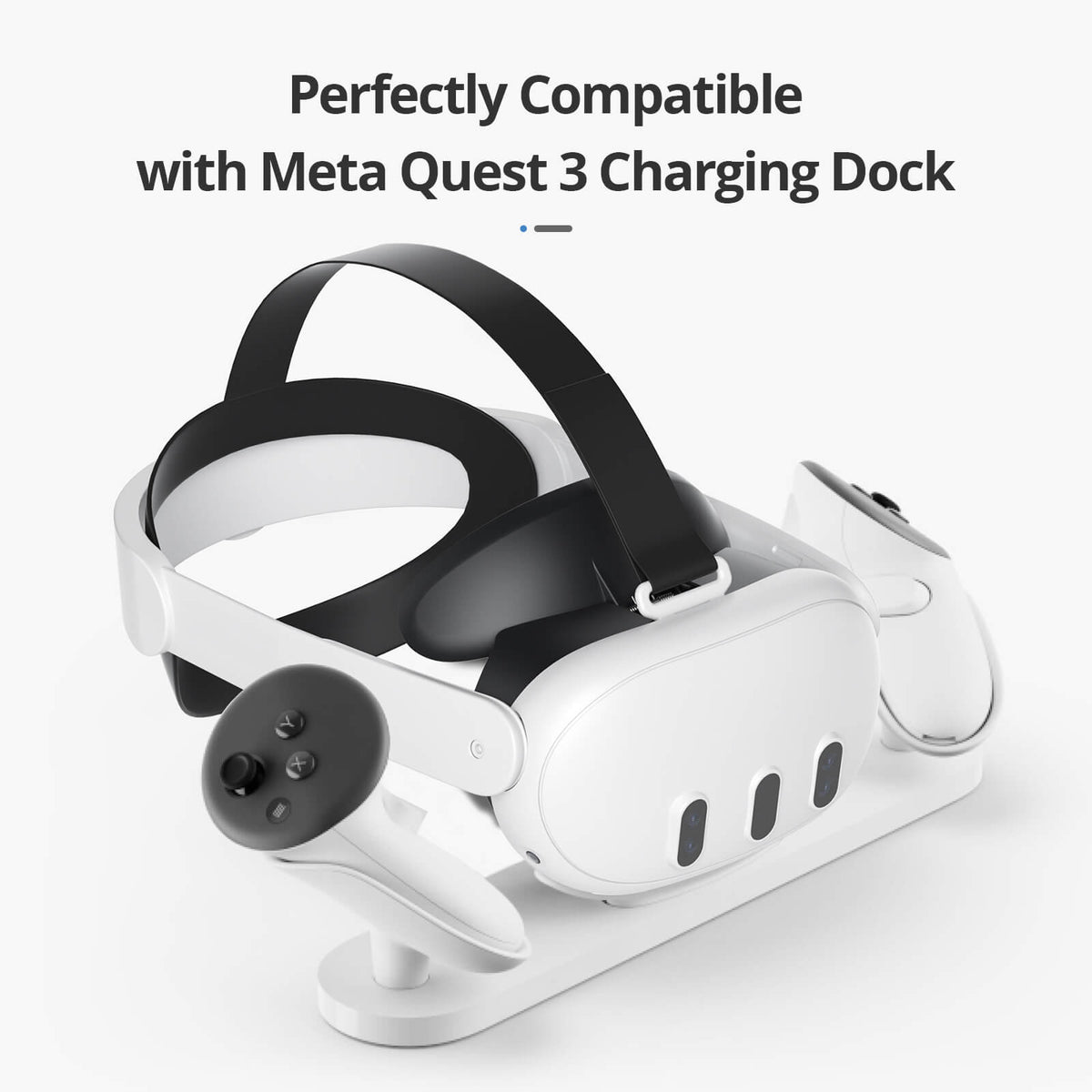 Quest 3 Open Facial Interface - No-Fog Comfort & Enhanced Mixed Reality