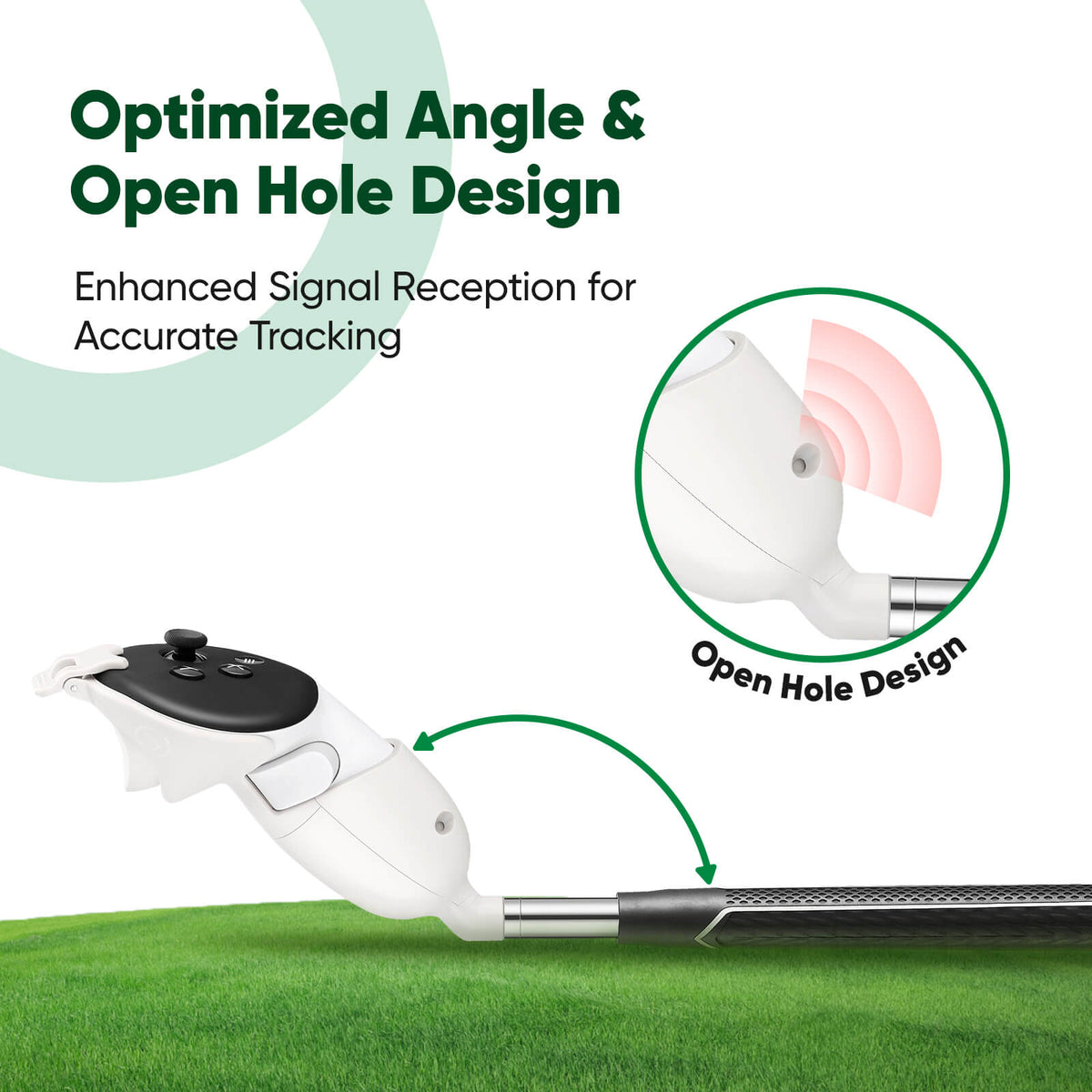 VR Golf Club Attachment for Quest 3