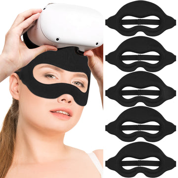 Breathable VR Sweat Mask - Absorbent & Washable for Workouts